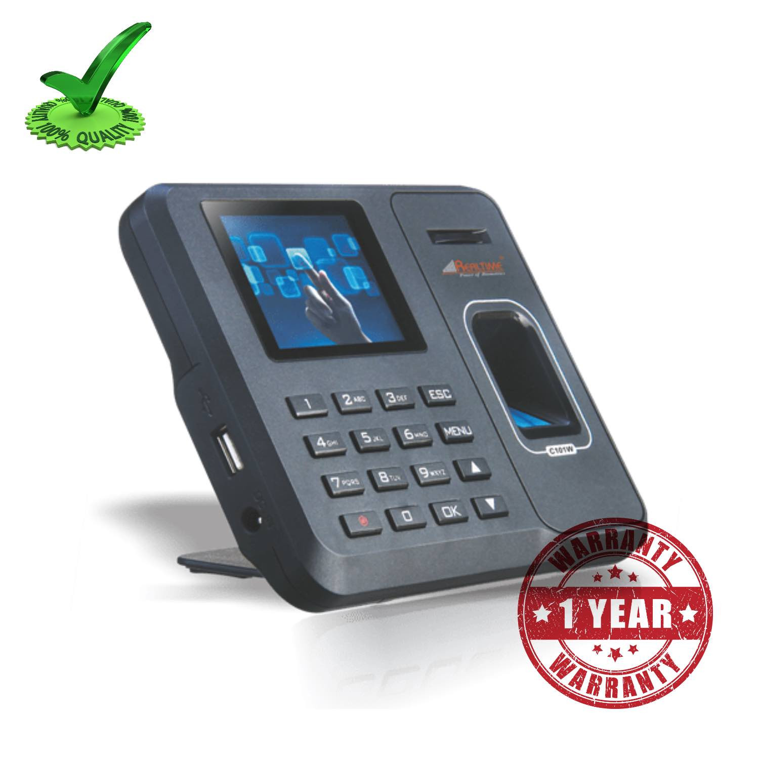 Realtime C101W Finger Print WiFi Time Attendance Systems