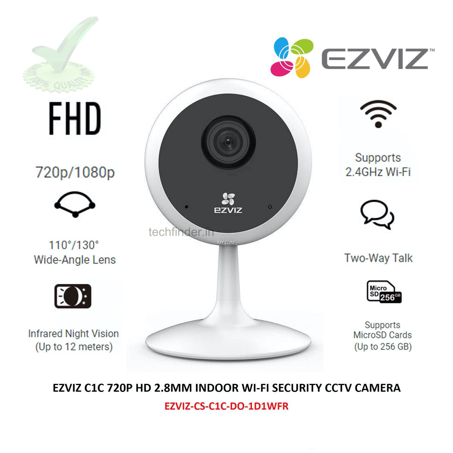 Ezviz C1C 1080p HD Resolution Indoor 5G Wi-Fi Camera
